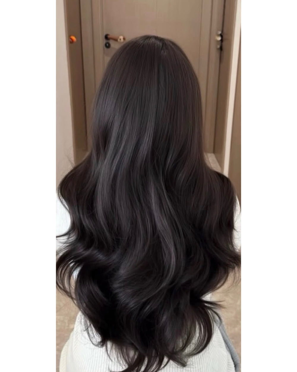 Cheveux après la routine JASS