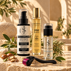 La Routine Complète JASS | Huile + Sérum + Spray + Dermaroller